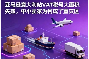 亞馬遜意大利站VAT稅號大面積失效，中小賣家為何成了重災區